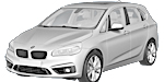 BMW F45 P12BE Fault Code
